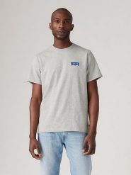 Levi's Koszulka w kolorze szarym rozmiar: XL. Szare bezrękawniki Levi's®, s, bez wzorów, z bawełny, bez kołnierzyka, bez ramiączek. Za 79.21 zł.