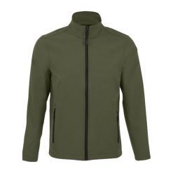 Męska Kurtka Soft Shell Race. Zielone kurtki SOL'S, m, bez wzorów, bez kaptura. Za 145.99 zł.
