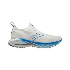 Dorosły bieganie buty Mizuno Wave Neo Wind. Białe buty do biegania Mizuno, bez wzorów, bez zapięcia, do biegania, mizuno wave. Za 804.75 zł.