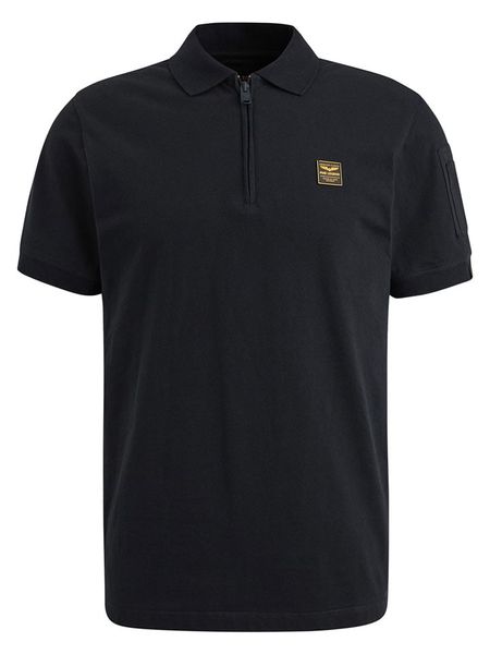 PME Legend Koszulka polo w kolorze czarnym rozmiar: L. Niebieskie koszulki polo PME Legend, l, bez wzorów, z bawełny, bez kołnierzyka, bez ramiączek. Za 188.40 zł.