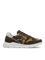 QUAZI Sneakersy QZ-23-06-001082 Zielony. Zielone buty sportowe casual QUAZI, bez wzorów, ze skóry, bez zapięcia. Za 369.99 zł.