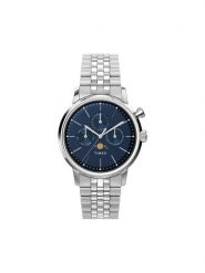 Timex Zegarek Marlin TW2W51300 Srebrny. Szare, analogowe zegarki Timex, srebrne. Za 759.99 zł.