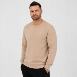 BLUZA MĘSKA 4F DRESOWA NIEROZPINANA BEZ KAPTURA M M1622 KOLOR BEŻOWY. Brązowe bluzy z kapturem 4F, l, bez wzorów, z bawełny, bez kaptura. Za 129.99 zł.