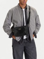 G-Star Raw Saszetka CEO-NOAH-XC8193 Czarny. Czarne saszetki i nerki G-Star Raw, bez wzorów, z materiału, bez dodatków. Za 149.99 zł.