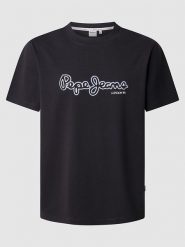 Pepe Jeans Koszulka "Dorian" w kolorze czarnym rozmiar: XL. Czarne bezrękawniki Pepe Jeans, xl, bez wzorów, z bawełny, bez kołnierzyka, bez ramiączek. Za 101.70 zł.