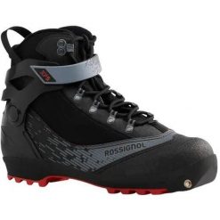 Sporty zimowe Backcountry Rossignol XP 5 Xplor Backcountry Cross Country Nart. Czarne buty do biegania Rossignol, bez wzorów, bez zapięcia, narciarskie. W wyprzedaży za 918.99 zł.
