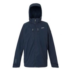 Męska Wodoodporna Kurtka Calderdale VI. Niebieskie kurtki przeciwdeszczowe Regatta, m, bez wzorów, bez kaptura. Za 240.99 zł.