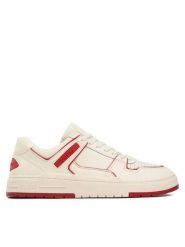 Guess Sneakersy Cento FM6CEN LEA12 Écru. Buty sportowe casual Guess, z aplikacjami, ze skóry, bez zapięcia. Za 549.99 zł.