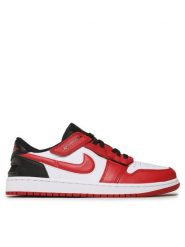 Nike Sneakersy Air Jordan 1 Low Flyease DM1206 163 Czerwony. Czerwone buty sportowe casual Nike, bez wzorów, ze skóry, bez zapięcia. Za 599.99 zł.