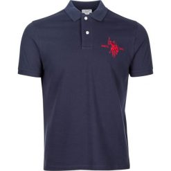 Koszulka polo w kolorze granatowym. Koszulki polo U.S. Polo Assn. W wyprzedaży za 128.95 zł.