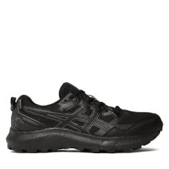 Buty do biegania Asics. Czarne buty do biegania ASICS, bez wzorów, bez zapięcia, do biegania. Za 309.99 zł.