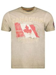 Canadian Peak Koszulka "Japoreak" w kolorze khaki rozmiar: M. Brązowe bezrękawniki Canadian Peak, m, bez wzorów, z bawełny, bez kołnierzyka, bez ramiączek. Za 92.64 zł.