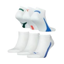 Skarpetki Unisex Dla Dorosłych Quarter 6pak. Białe skarpety Puma, bez wzorów. Za 80.99 zł.