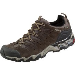 Buty trekkingowe męskie Meindl Portland Gtx. Brązowe trekkingi MEINDL, bez wzorów, z gore-texu, bez zapięcia. Za 1,223.00 zł.