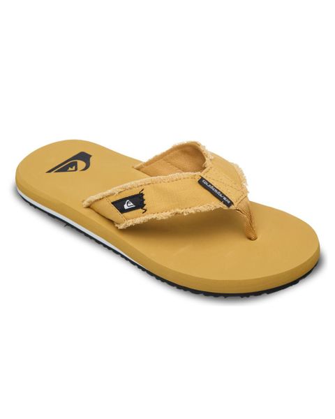 Klapki japonki męskie Quiksilver Monkey. Czarne klapki Quiksilver, z materiału. Za 109.99 zł.