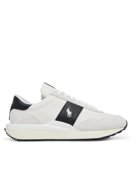 Polo Ralph Lauren Sneakersy 809968176001 Beżowy. Brązowe buty sportowe casual Polo Ralph Lauren, bez wzorów, ze skóry, bez zapięcia. Za 409.99 zł.