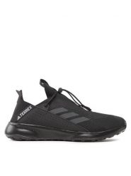Adidas Trekkingi Terrex Voyager 21 Slip-On HEAT.RDY Travel Shoes HP8623 Czarny. Czarne buty trekkingowe Adidas, bez wzorów, z materiału, bez zapięcia. Za 379.99 zł.