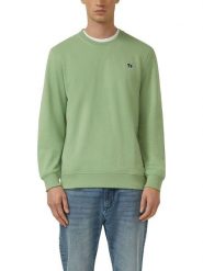 S.Oliver Bluza w kolorze zielonym rozmiar: S. Zielone bluzy S.Oliver, s, bez wzorów, bez kaptura. Za 64.95 zł.
