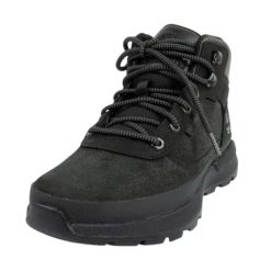 Męskie Skórzane Buty Sportowe Field Trekker. Czarne buty turystyczne Timberland, na zimę, bez wzorów, z gumy, bez zapięcia, trekkingowe. Za 772.60 zł.