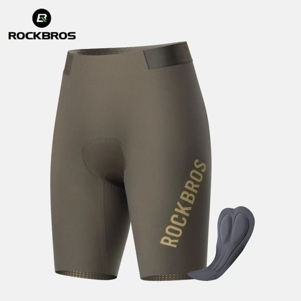 Spodenki rowerowe ROCKBROS. Niebieskie spodenki rowerowe ROCKBROS, m, bez wzorów, z materiału, na fitness i siłownię. Za 230.88 zł.