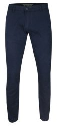 Gładkie Granatowe Casualowe Spodnie Męskie, Slim Fit -TO-ON- Zwężane, Chinosy. Eleganckie spodnie TO-ON, m, z bawełny. Za 159.00 zł.