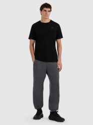 4F Spodnie dresowe joggery męskie - szare XL. Szare joggery i bojówki 4F, m, bez wzorów, z bawełny. Za 149.99 zł.