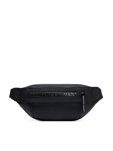 Armani Exchange Nerka XM003368 AF26679 MC043 Czarny. Czarne saszetki i nerki Armani Exchange, bez wzorów, ze skóry. Za 454.99 zł.
