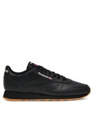 Reebok Sneakersy Classic Leather GY0954 Czarny. Czarne buty sportowe casual Reebok, bez wzorów, ze skóry, bez zapięcia. Za 299.99 zł.