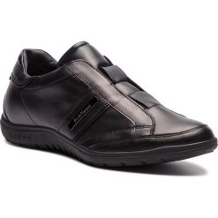 Półbuty BALDININI - 946322TNAPP000000FXX Nero. Czarne eleganckie półbuty Baldinini, bez wzorów, z materiału, bez obcasa, bez zapięcia. W wyprzedaży za 699.00 zł.