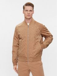 Boss Kurtka bomber Corondo 50505648 Beżowy Regular Fit. Brązowe kurtki Boss, m, bez wzorów, z syntetyku, bez kaptura. Za 1,449.00 zł.