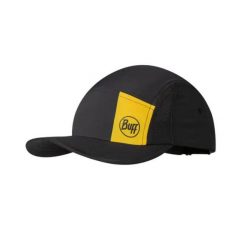 Czapka z daszkiem BUFF 5 PANEL GO CAP LOGO. Żółte czapki z daszkiem Buff, bez wzorów, z elastanu. Za 143.42 zł.