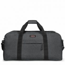 Torba podróżna Eastpak Terminal +. Czarne torby na ramię Eastpak, bez wzorów, z denimu, na ramię, bez dodatków. Za 350.90 zł.