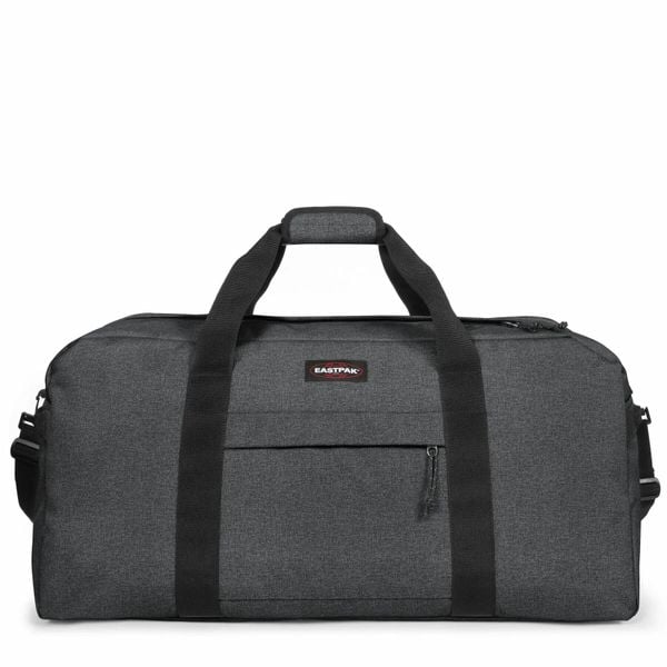 Torba podróżna Eastpak Terminal +. Czarne torby na ramię Eastpak, bez wzorów, z denimu, na ramię, bez dodatków. Za 350.90 zł.