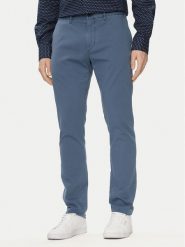 Tommy Hilfiger Chinosy Bleecker MW0MW33910 Niebieski Slim Fit. Niebieskie eleganckie spodnie Tommy Hilfiger, m, z bawełny. Za 359.99 zł.