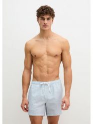 Marc O´Polo Bodywear Szorty kąpielowe w kolorze błękitno-białym rozmiar: M. Niebieskie kąpielówki m, bez wzorów, z materiału. Za 154.95 zł.
