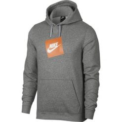 Bluza męska Nike M NSW HBR Hoodie PO FLC szara 928719 063. Szare bluzy Nike, m, bez wzorów, bez kaptura. Za 398.93 zł.