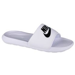 Klapki Nike Victori One Shower Slide CN9675-100 białe. Białe klapki z materiału. Za 257.74 zł.