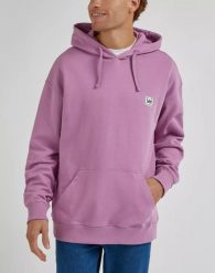 LEE CORE LOOSE HOODIE MĘSKA BLUZA KAPTUR LOGO PANSY L84WFX63 112330670. Bluzy Lee, l, bez wzorów, z kapturem. Za 209.99 zł.