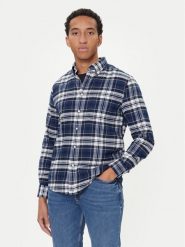 Tommy Hilfiger Koszula Hero MW0MW41345 Granatowy Regular Fit. Niebieskie koszule Tommy Hilfiger, l, bez wzorów, z bawełny, bez kołnierzyka, bez ramiączek. Za 409.99 zł.