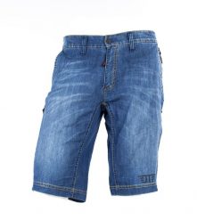 Spodnie Mountain Bike (MTB) Heras Jeans Dirty. Niebieskie spodenki rowerowe JEANSTRACK, xs, bez wzorów, z jeansu, rowerowe. Za 436.10 zł.