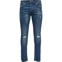 ONLY&SONS Męskie jeansy Spun Jog Damage PK 0901 34 " BlueDenim (rozmiar 28). Jeansy Only&Sons, m. W wyprzedaży za 107.00 zł.