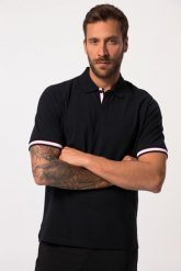Męska Koszulka polo FLEXNAMIC® outdoor rękaw 1/2 pika kołnierzyk polo. Niebieskie trekkingi JAY-PI, bez wzorów, z bawełny, bez zapięcia. Za 199.99 zł.