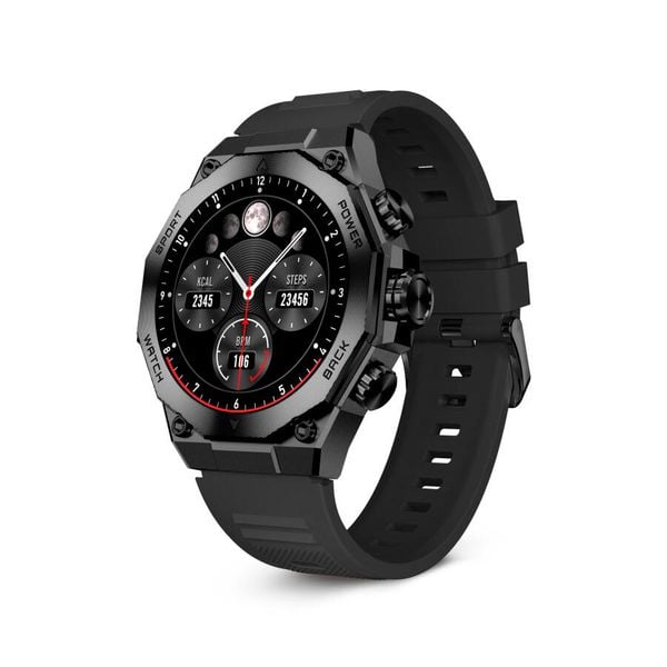 Zegarek Ksix Smartwatch Titanowy Czarny. Czarne, cyfrowe zegarki KSIX, metalowe. Za 275.40 zł.