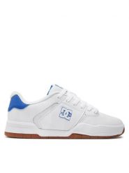 DC Sneakersy Central ADYS100551 Biały. Białe buty sportowe casual DC, bez wzorów, ze skóry, bez zapięcia. Za 279.99 zł.