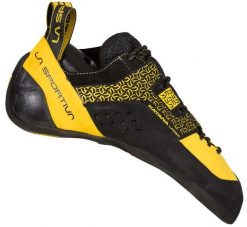 Buty wspinaczkowe La Sportiva Katana Laces. Żółte buty turystyczne La Sportiva, bez wzorów, z gumy, bez zapięcia, trekkingowe. Za 839.99 zł.