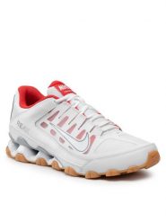 Nike Sneakersy Reax 8 Tr Mesh 621716 103 Biały. Białe buty sportowe casual Nike, bez wzorów, z meshu, bez zapięcia. Za 339.99 zł.