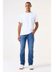 Garcia Dżinsy "Russo" - Slim fit - w kolorze niebieskim rozmiar: W30. Niebieskie jeansy Garcia. Za 171.28 zł.