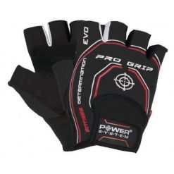 Rękawiczki na siłownię POWER SYSTEM Pro Grip Evo. Czerwone rękawiczki POWER SYSTEM, bez wzorów. Za 35.00 zł.