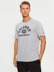 Columbia T-Shirt CSC Basic Logo™ Short Sleeve Szary Regular Fit. Szare t-shirty sportowe Columbia, bez wzorów, z syntetyku, bez ramiączek, trekkingowe. Za 79.99 zł.