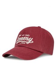 Tommy Hilfiger Czapka z daszkiem Archive Script AM0AM13550 Czerwony. Czerwone czapki z daszkiem Tommy Hilfiger, bez wzorów, z bawełny. Za 199.99 zł.